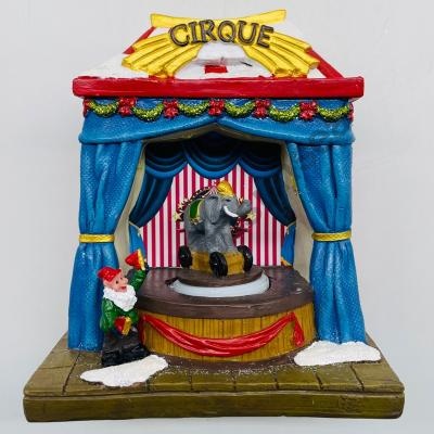 Village De Noël LED Et Cirque